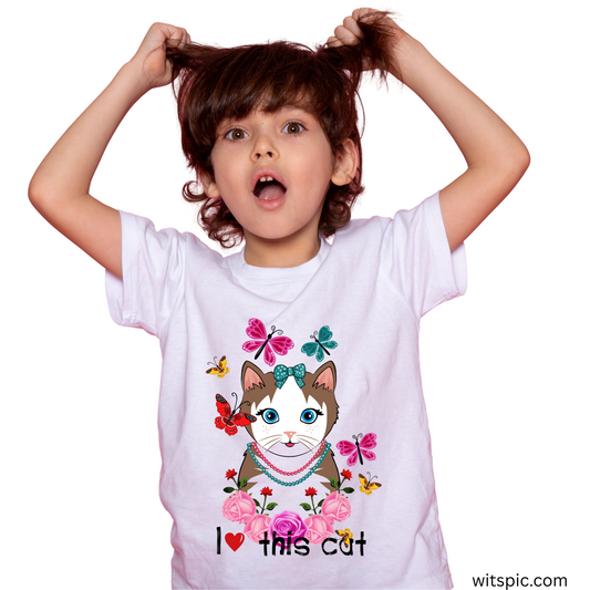 Girl Classic Crew T-Shirt | White